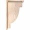 Ekena Millwork Alpine Smooth Corbel w/Backplate, Douglas Fir, 7 1/2"W x 12"D x 20"H COR08X12X20ALP01SDF - alternate 2